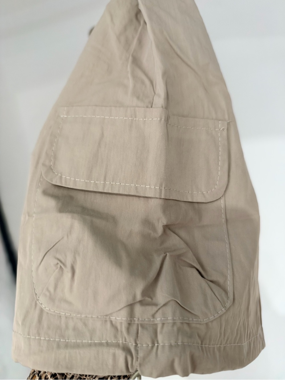 Drawstring Cargo Shorts - gray - Picture 3 of 5